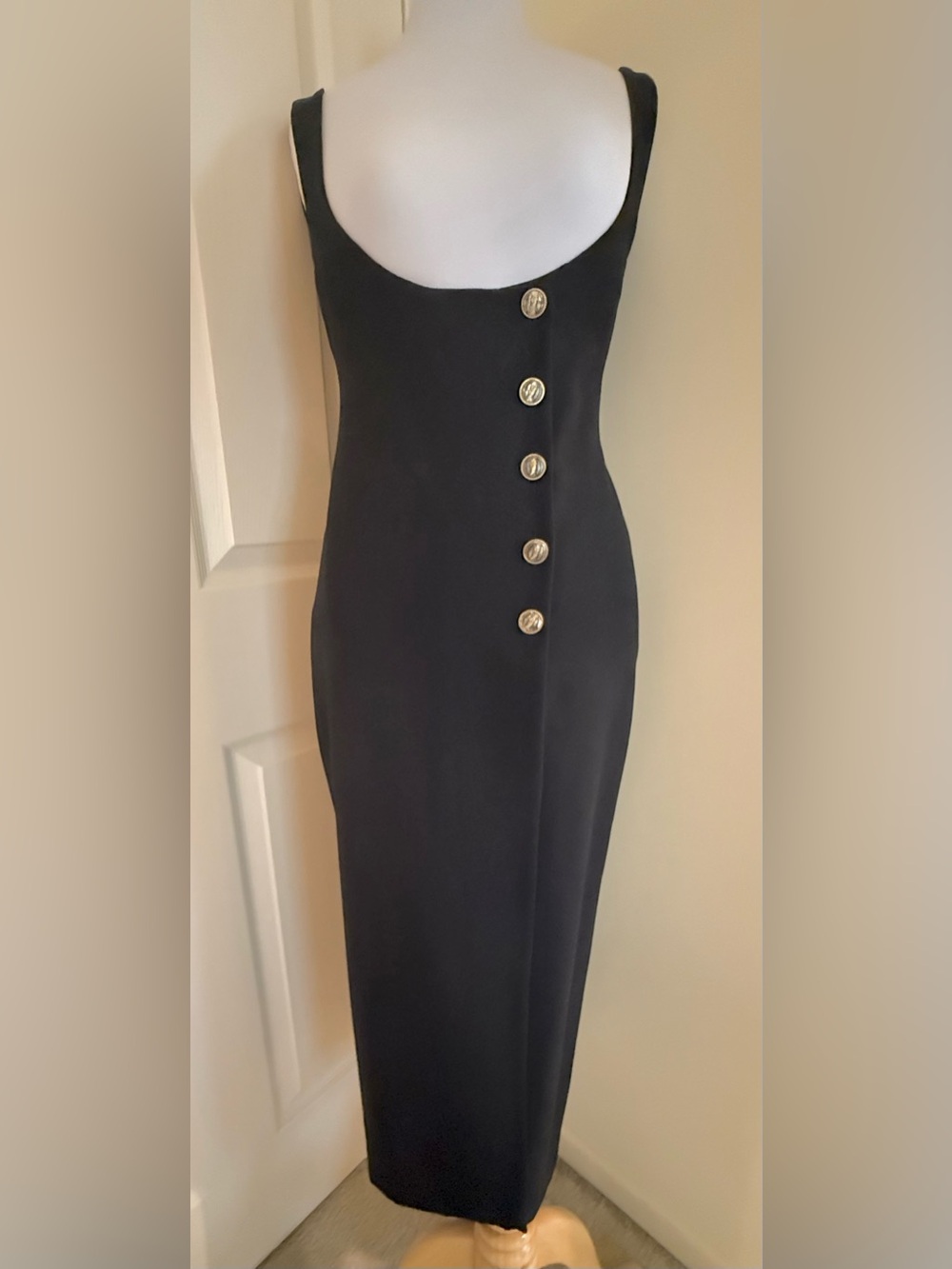 GIANNI VERSACE COUTURE HIGH WAISTED SKIRT COLOR BLACK IT40/6US